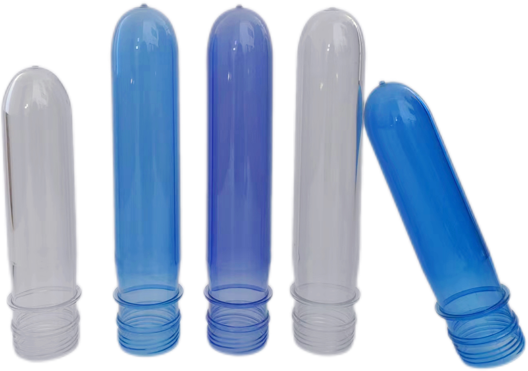 55 mm high-neck PET preforms