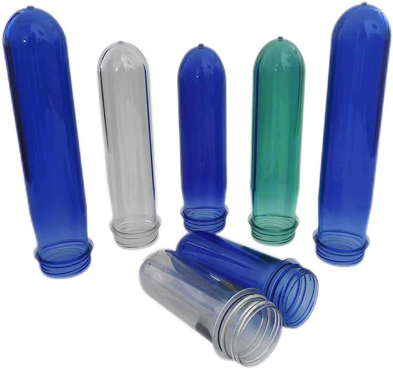 55 mm short-neck PET preforms